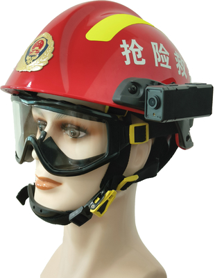 4G Smart AI Interaction Hard Hat Camera GPS Live Streaming With Command Center Monitor VMS System